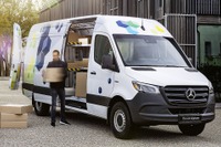 メルセデスベンツの新型商用EV、航続400km…『eスプリンター』新型を欧州発表 画像