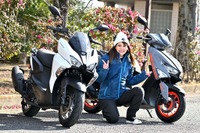 スポーツバイク大好きガールが目覚めたスクーターの魅力!気軽さの125ccか、高速も走れる155ccか? 画像