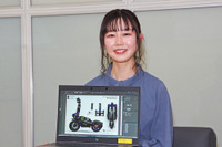「CMFGデザイン」に挑む若き女性デザイナー 夢は「ヤマハのデザイン哲学を作る側へ」 画像