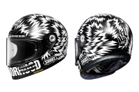 SHOEI グラムスター、クールなグラフィックモデル「NEIGHBORHOOD X DSC」限定発売へ 画像