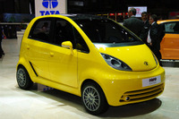 【ジュネーブモーターショー 09】タタ ナノ 量産モデルに乗ってみた 画像