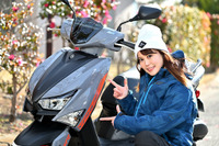 【ヤマハ シグナスグリファス 試乗】見た目、走り、使い勝手バツグンの原2スクーター…小鳥遊レイラ 画像
