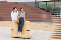 ゆっくり移動すると街が楽しくなる、自動走行モビリティが実証実験中 画像