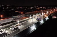 東名多摩川橋リニューアル工事、車線減少で最長10kmの渋滞も 3月17-19日 画像