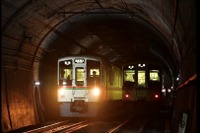 トンネル内の信号場で撮影会… 西武秩父線で101系と4000系の並びが実現　4月22-23日 画像