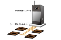 EVにワイヤレス給電する装置、大日本印刷と島田理化工業が実証へ 画像