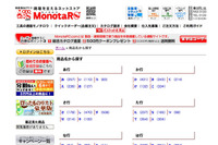 MonotaRO、商品名インデックスを追加 画像