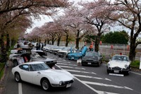 桜吹雪と名車の饗宴…オールドカーミーティングin清久さくらまつり 画像