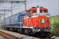 東武の『DL大樹』が初のプッシュプル運転…国鉄色と北斗星色のDE10が前後に　5月16・18日 画像