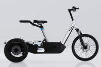 椿本チエインが電動アシスト自転車事業参入、3輪カーゴの試作車公開へ 画像