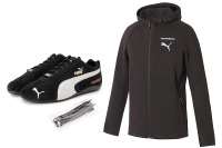 AutoExeカスタム仕様「PUMAドライビングシューズ&フーディー」発売 画像