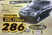 【決算 値引き情報】このプライスでSUV&RVを…クリーンディーゼルも 画像