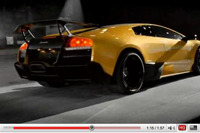 ［動画］ランボルギーニ ムルシエラゴ LP670-4SV…迫力のドリフトシーン 画像