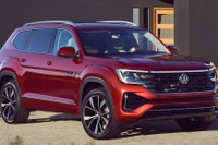 VWの大型SUV『アトラス』に改良新型、ダウンサイズターボ搭載…今夏米国発売へ 画像
