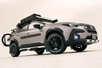 スバルデザイナーが見せた「本気の遊び」…クロストレックBOOST GEARדオプカン”の「どこまでも走れる」感がすごい 画像