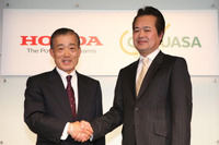 ホンダとGSユアサ、リチウムイオン電池で新会社を設立 画像