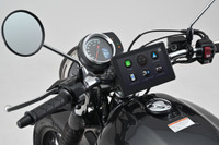 バイク専用ディスプレイオーディオ、デイトナが先行受注開始…バックカメラ標準装備 画像