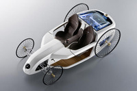 メルセデスベンツの燃料電池車コンセプト…レトロとモダンが融合 画像