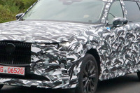 マツダ『CX-80』実車をついに激写!3列7人乗りの新型SUV、日本発売は今秋か 画像