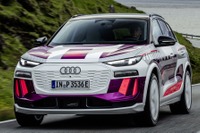 アウディの新型電動SUV『Q6 e-tron』、最新プロトタイプの写真を公開 画像