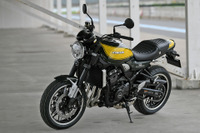 大文字ロゴに「DOHC」の文字も懐かしい…レトロかっこいい、漢のカワサキ「Z900RS Yellow Ball Edition」 画像