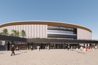 東京臨海都心の新アリーナ、名称は「TOYOTA ARENA TOKYO」に決定 2025年秋開業 画像