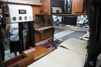 電子レンジも冷蔵庫もクーラーも全部入った軽キャンピングカー:ロータスRV「ekクルーズ コンボ」…名古屋キャンピングカーフェア2023オータム 画像