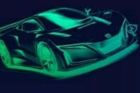 NSX 後継モデル? ホンダがスケッチ公開…ジャパンモビリティショー2023出展予定 画像