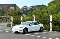 忍びはEVで？ エネチェンジが伊勢忍者キングダムに充電器を設置 画像