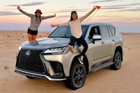 レクサス LX、日本にない「F SPORT ハンドリング」…女性だけで競う米ラリーに参戦 画像