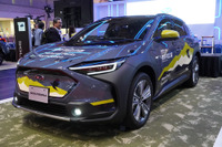 スバル ソルテラ 改良新型発表、オーバルステアリング採用し急速充電性能も向上 画像