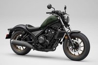 ホンダの二輪クルーザー『レブル500』、マットローレルグリーン仕様が登場…米2024年モデル 画像