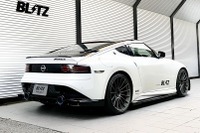フェアレディZにチタンブルーの輝き! ブリッツのエキゾーストシステム「NüR-SPEC F-Ti」 画像