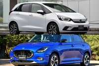 【スズキ スイフト 新型】対フィット、スペック比較…パワートレインと居住空間が勝負の決め手! 画像