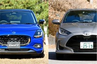 【スズキ スイフト 新型】スペック比較:トヨタ ヤリス、ライバルとの違いはどこ? 画像
