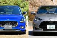 【スズキ スイフト 新型】スペック比較：トヨタ ヤリス、ライバルとの違いはどこ？ 画像