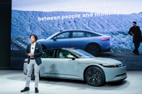 ソニー・ホンダの最初のEVが表情変化、量産化に向けてアップデート…CES 2024 画像