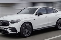 メルセデスベンツ GLC クーペ 新型、「AMG 43」は421馬力電動ターボ搭載…欧州受注開始 画像