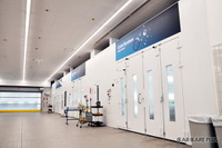 【BMW木場サービス・センター訪問】屋上駐車場~塗装フロア編 画像