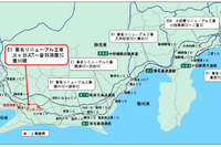 東名高速・豊川橋で4年間のリニューアル工事、車線規制…三ヶ日JCT~音羽蒲郡IC間 画像