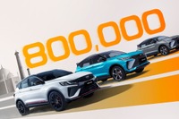 吉利の小型SUV、世界販売80万台達成…発売5年で 画像