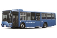 三菱ふそうが大型路線バスの『エアロスター』新型を4月に発売 画像