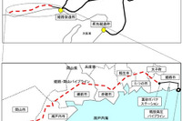 大阪ガス、姫路市から岡山市まで天然ガス高圧パイプラインを建設 画像