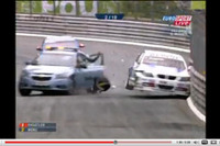 【WTCC】BMWとセーフティカーがクラッシュ 画像
