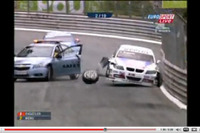 ［動画］WTCC BMWとセーフティカーがクラッシュ 画像