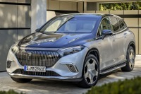 メルセデスマイバッハ初のEV『EQS SUV』、航続612km…受注を欧州で開始 画像