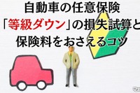 任意保険「等級ダウン」の損失は無事故の何倍になる？---保険料を抑えるポイント 画像