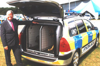 【働くクルマ】プジョー『307SW』警察犬仕様 画像