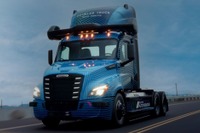 ダイムラー、初のレベル4の自動運転セミトラック開発…プロトタイプ発表 画像