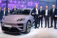 ポルシェ『マカン』新型、EVを生産開始…航続591km 画像